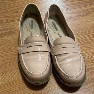Clarks Pink Loafers